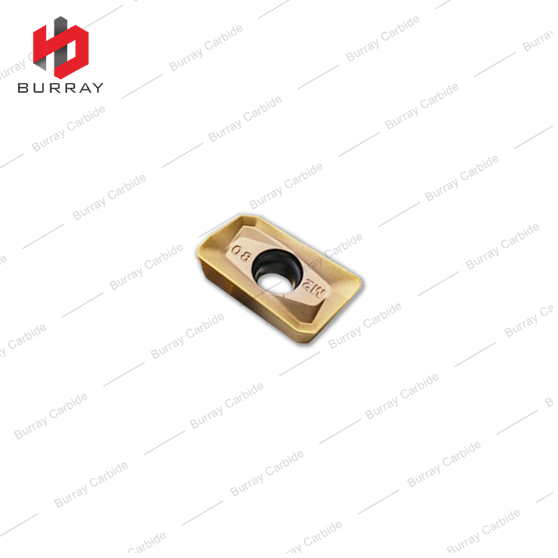 Indexable Milling Insert for CNC Machine Tools APMT1135PDER-M2 for Steel and Stainless Steel Machining with PVD Coating