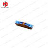 Tungsten Carbide Grooving Inserts MGMN400-M for Quenched Stainless Titanium Alloy with Colorful PVD Coated