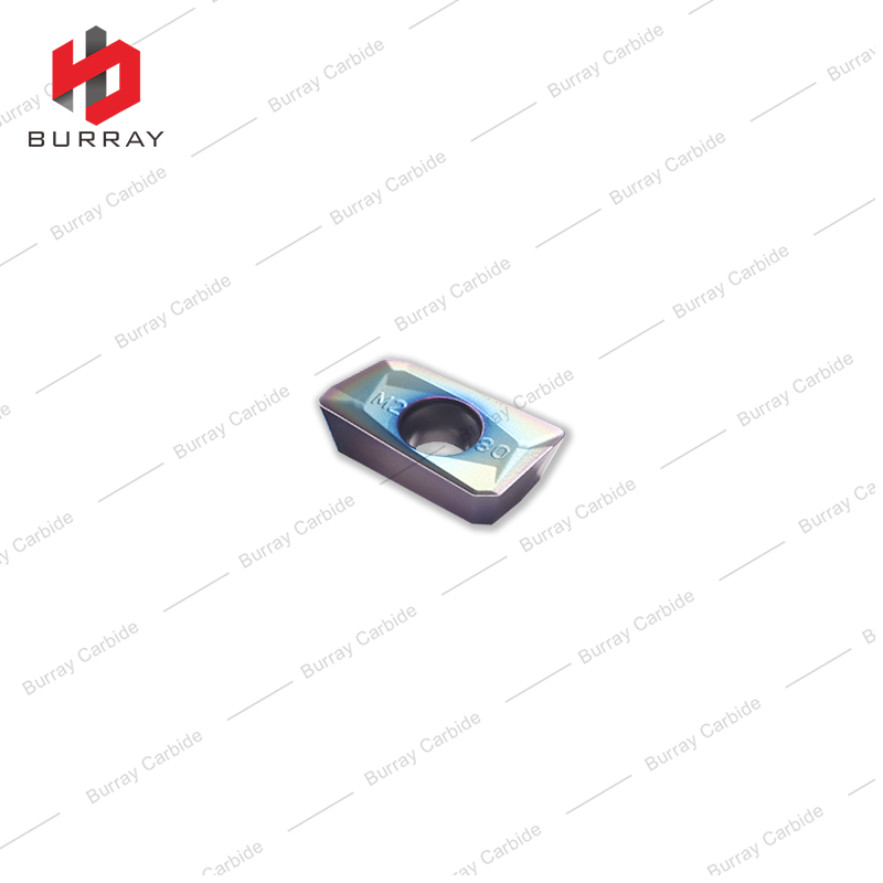 Colorful PVD Coating Apmt Carbide Milling Inserts APMT1604-M2 for Quenched Steel and High Hardness Stainless Steel