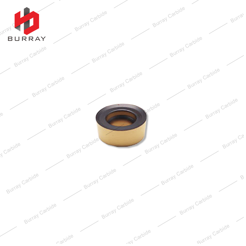 CNC Round Insert RCMT0803NO-DZ Milling Insert with CVD Coating for Roughing and Semi-finishing of Steel Workpieces