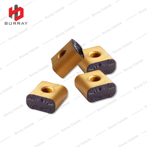 Heavy Milling Insert for Train Wheel Tread LNMX191940-53 Carbide CVD Coated Insert for Rough Machining of Steel Parts