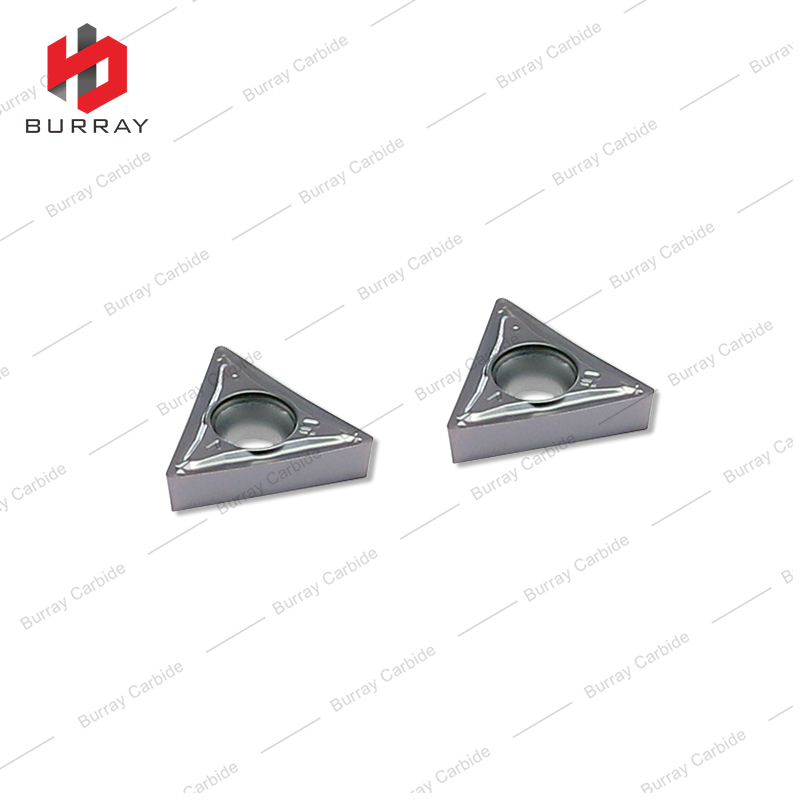 CNC Turning Tools Tiangular Tungsten Carbide Inserts TCMT110204-SF for Finishing to Medium Cutting
