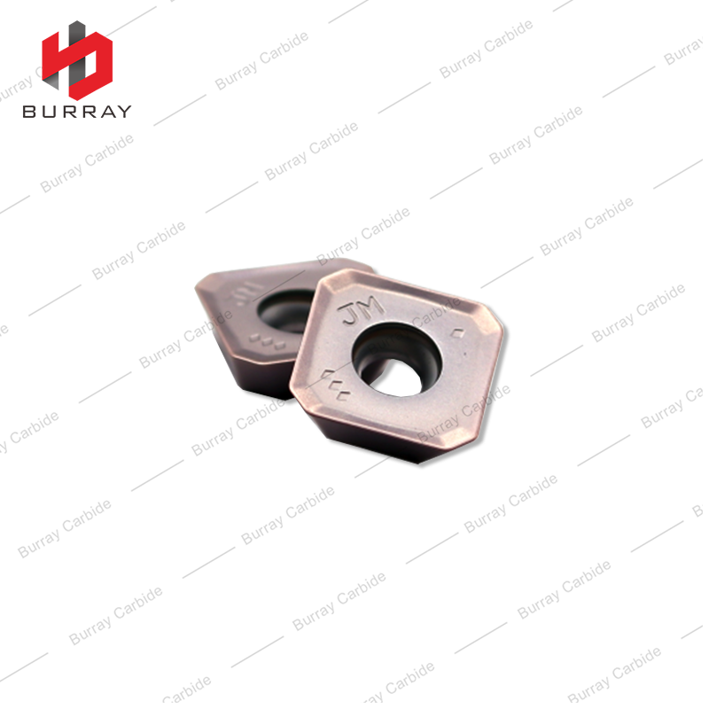 PVD Coating Indexable Carbide Inserts SEMT13T3-JM Shoulder Milling Insert Face Milling Insert Roughing Machining of Steel
