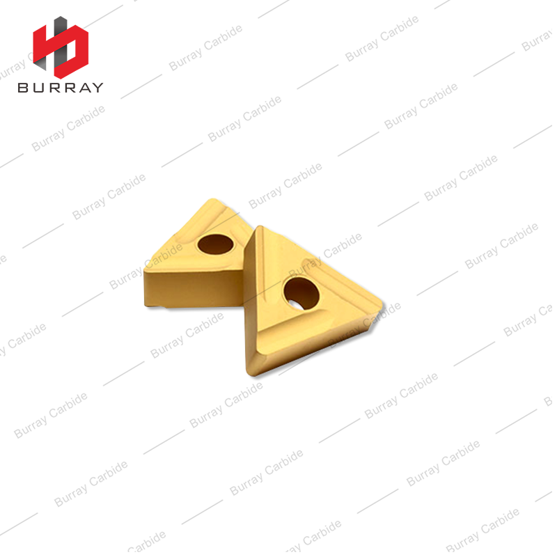 Tnmg1604 Cnc Turning Parts Machinery TNMG160408R-S Grooving Insert Rough Turning Insert with Gold CVD Coating for Steel