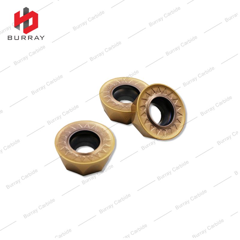 Carbide Round Milling Cutter Insert RPMT1204MO-JS for Milling Stainless Steel and Steel Workpieces