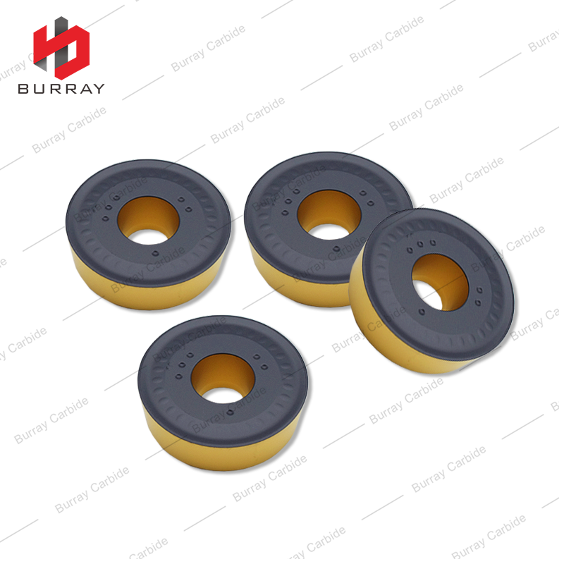 CNC Cutting Tools RCMX Round Milling Inserts RCMX3209MO Tungsten Carbide Turning Inserts for Heavy-Duty Railway Wheels Machining