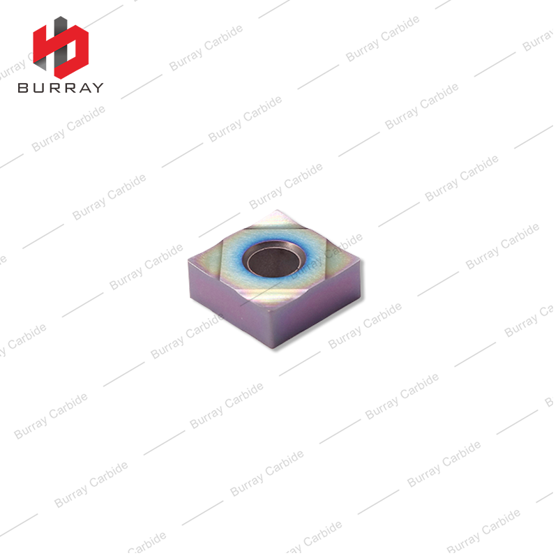 CNC Lathe Turning Tool Insert SNMG120404-N with Colored PVD Coating for Turning of High-Hardness Stainless Steel