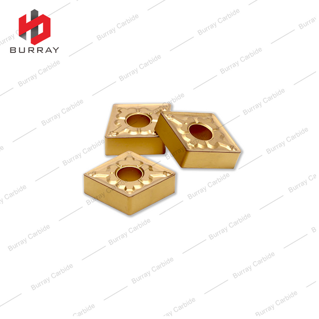 CNC Lathe Metal Cutting Tool Carbide Turning Insert CNMG120408-MM with CVD Coating for Cast Iron Machining