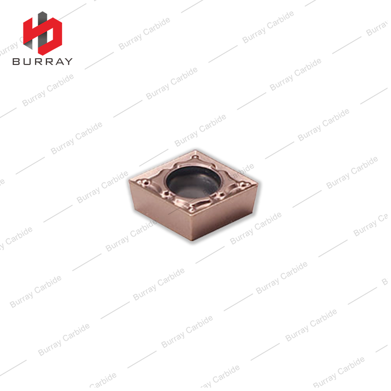 Carbide Inserts for CNC Turning Inserts CCMT09T304-73 Positive 80° Rhombic Inserts for Steels and Stainless Steels