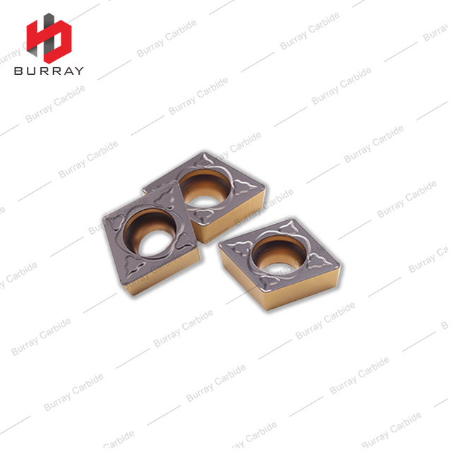 Customizable Hard Alloy Inserts CCMT120408-PM Cutting Tools CVD Coating Turning Inserts OEM Support