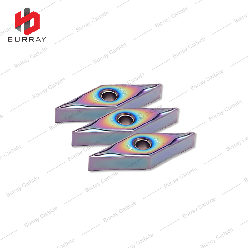 Carbide Cnc Turning Inserts VNMG160404-63 High Hardness Materials with PVD Coated for Machining Quenched Steel Vnmg Insert