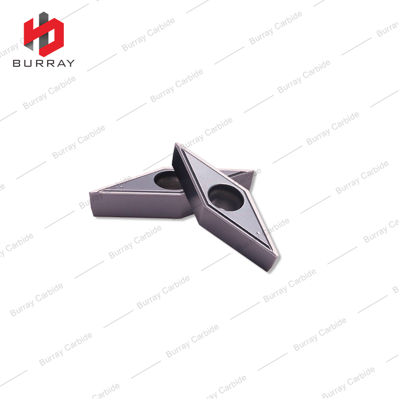 CNC Cutting Tools Precision Turning Inserts VBMT160404-67 Internal Boring Insert with PVD Coated