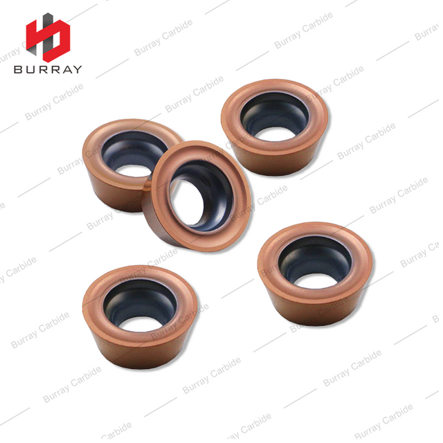Tungsten Carbide Inserts CNC Milling Cutter Tools RDMT10T3MO-TN Carbide Milling Inserts RDMT Round Insert