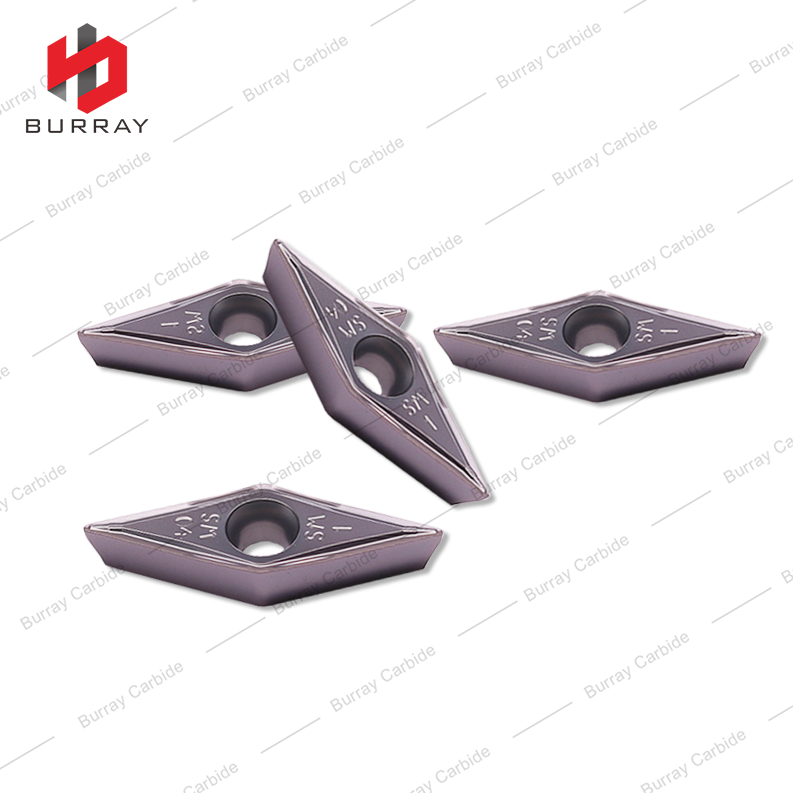 VCMT CNC Indexable Rhombic Boring Turning Inserts VCMT160404-SM Tungsten Carbide Inserts