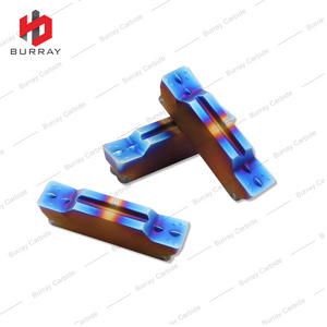 MGMN600-M Heavy-duty 6.0mm Double-Ended Grooving Insert High Hardness Materials Blue-nanol Caoting and Non-Ferrous Metal Machining