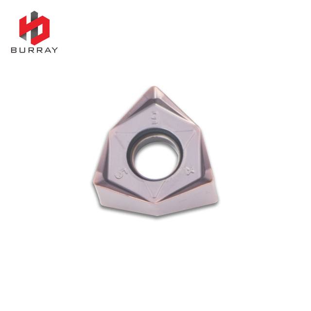 WNMU080608 CNC Lathe Indexable Carbide Turning Tools High Feed Face Milling Inserts with PVD Coating