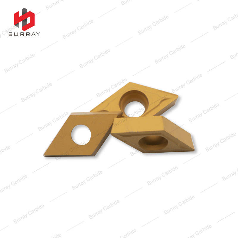 DCMT11T304-TF Carbide Turning Insert for Steel/Stainless Steel/Cast Iron