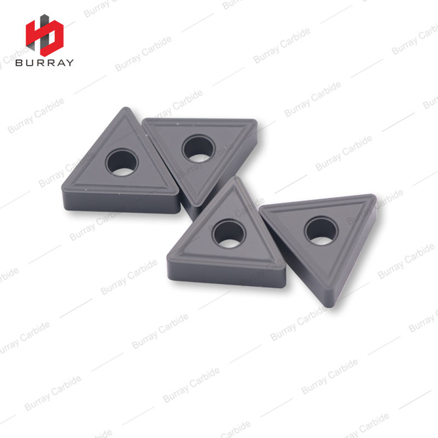 TNMG160408-SJ High Strength CNC Turning Cutter Insert with Black CVD Coating
