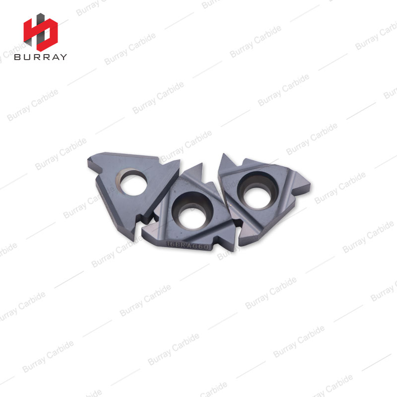 16ER/IR Tungsten Carbide Threading Inserts for Kinds of Material Processing