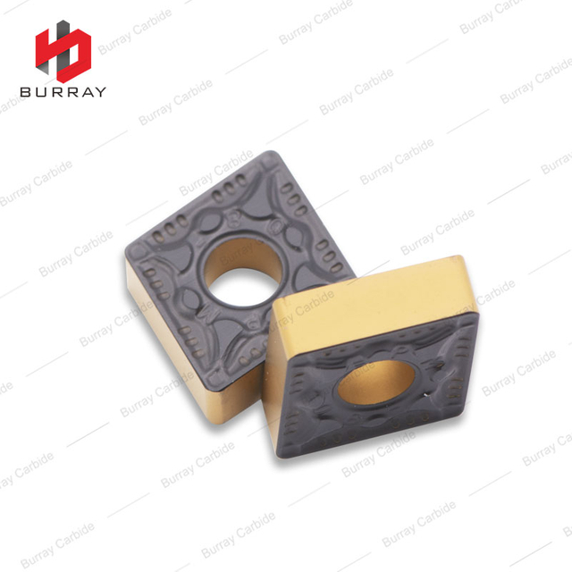 CNMG120408-PM Carbide Inserts With Bi-color Coating For Steel or Cast Iron