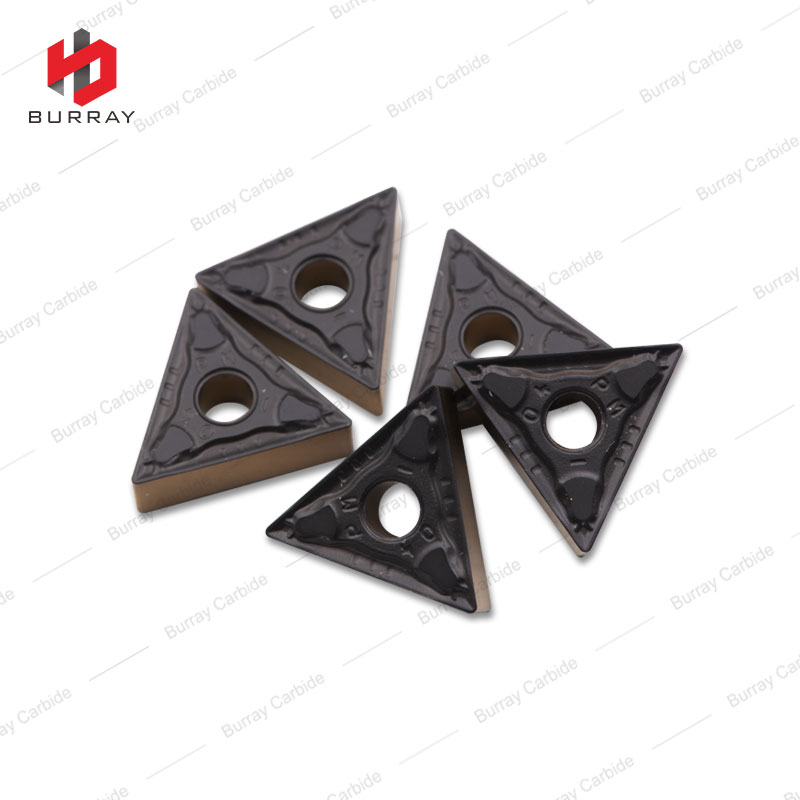 TNMG160404-PM Tungsten CNC Lathe Turning Tools Inserts with Double Color Coating