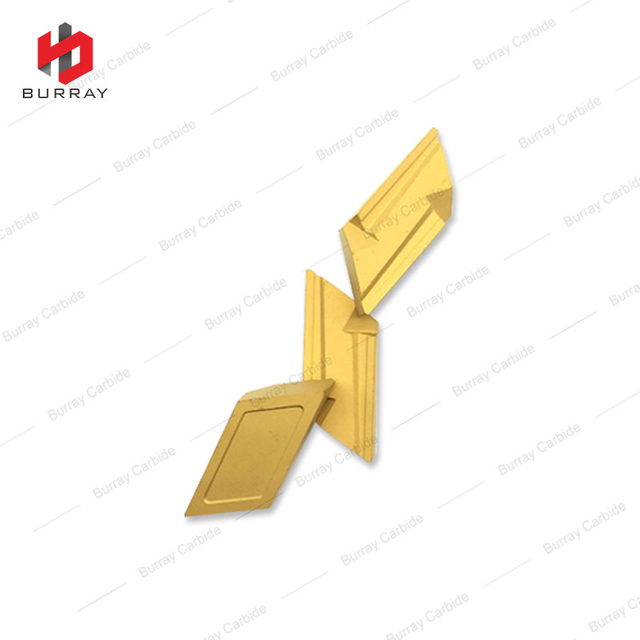 KNUX160405-R11 CVD Coated CNC Tungsten Carbide Milling Inserts