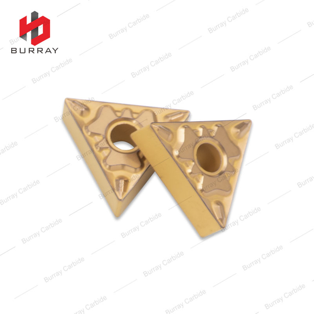 TNMG160404-HQ High Strength CNC Cutting Cutter Insert with Yellow CVD Coating