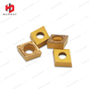 CCMT09T302-HQ Tungsten Carbide Turning Inserts with Yellow CVD Coating for Stainless Steel