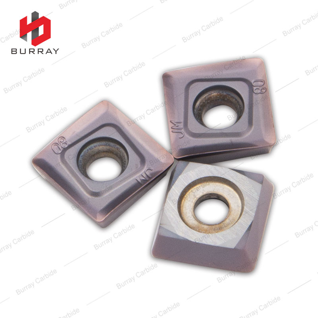 SOMT12T308-JM CNC Milling Cutter Insert Tungsten Carbide Milling Inserts with PVD Coating for Steel