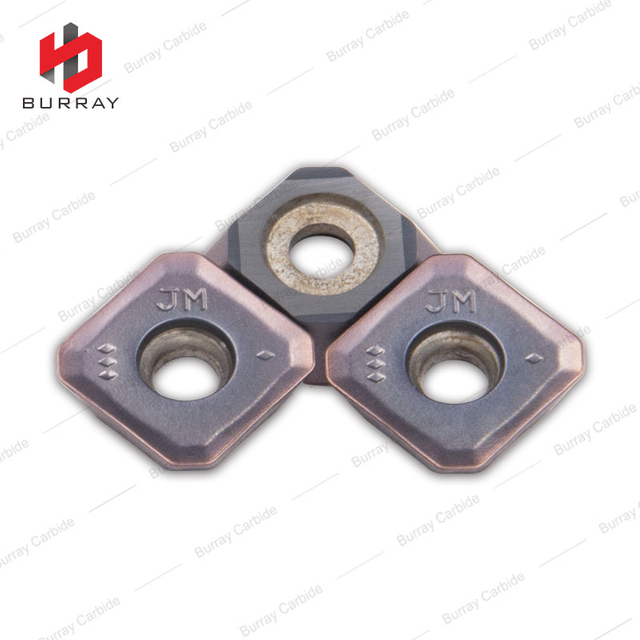 SEMT13T3-JM CNC Milling Cutter Insert Tungsten Carbide Milling Inserts with PVD Coating