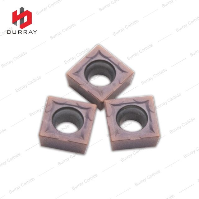 SCMT09T304-TF PVD Coated CNC Lathe Cutting Tool Carbide Insert for Metal Cutting