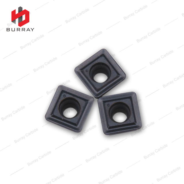 SPMG07T308-DG High Strength Tungsten Carbide Turning Inserts CNC Cutting Cutter Insert Black CVD Coating for Stainless Steel