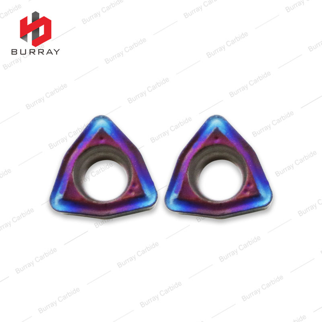 WCMX030208-V1 High Speed Indexable Tungsten Carbide Milling Inserts