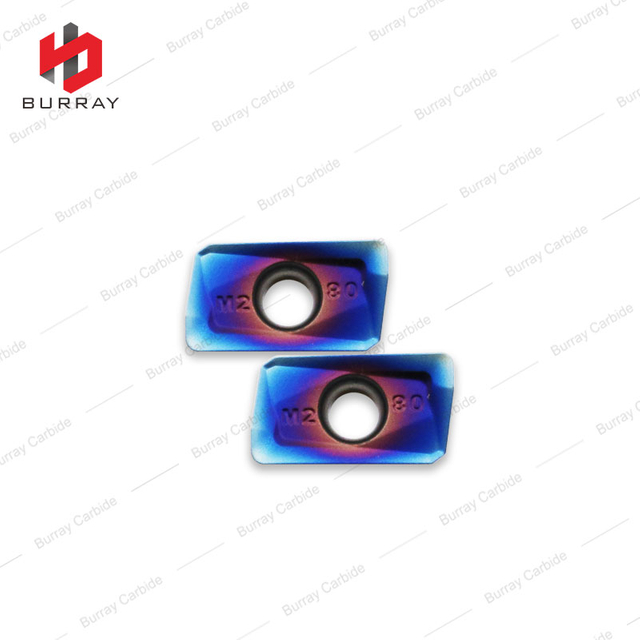 APMT1604PDER-M2 Carbide Insert High Strength CNC Milling Cutter Insert with Nano Blue Coating