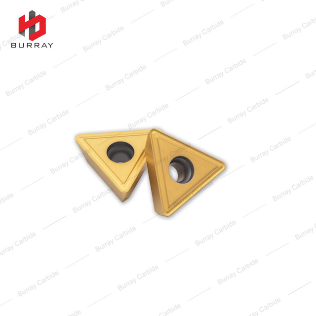TPMT220612-TR-23 CNC Milling Tool with Yellow PVD Coating