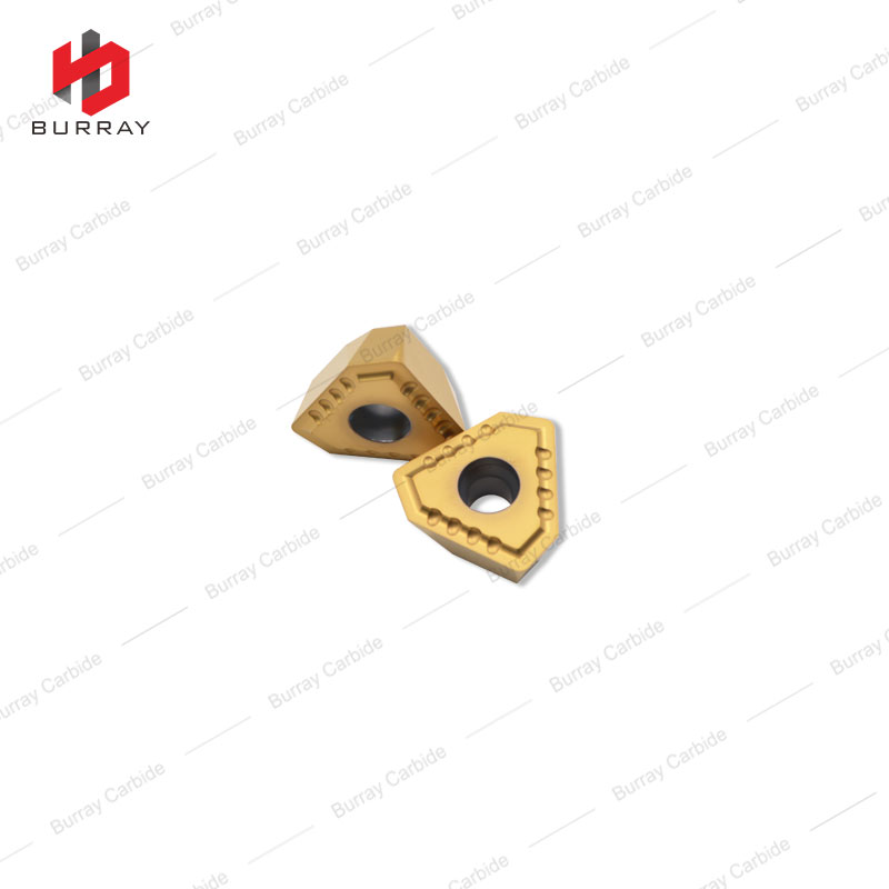 Hole Drilling Insert TPMX280716R Tungsten Carbide Inserts with PVD Coating