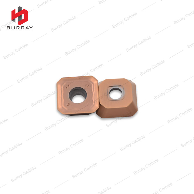 SEET13T3-SM Tungsten Carbide Milling Insert with PVD Coating