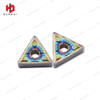 TNMG Indexable Carbide Turning Inserts TNMG160408-TF, PVD Coated Inserts for Machining Stainless Steel, Steel