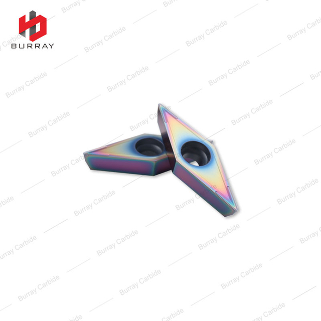 VCMT160404-MS Carbide Inserts CNC Turning Tool with PVD Coating