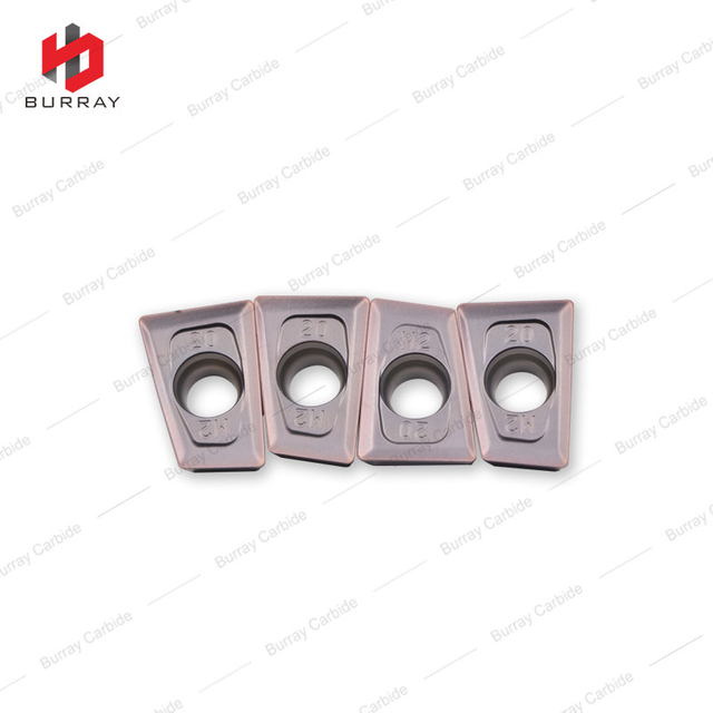 QOMT2062R-M2 CNC Tool PVD Coated Indexable Face Milling Insert Cutter