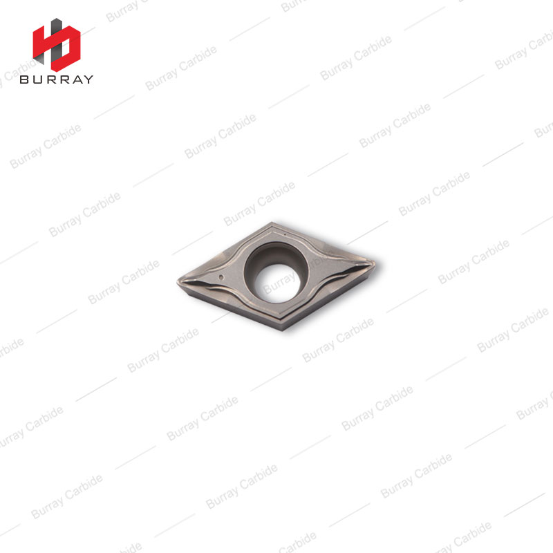 High Performance Cutting Tools DCMT11T304-FG Tungsten Carbide Indexable Turning Insert