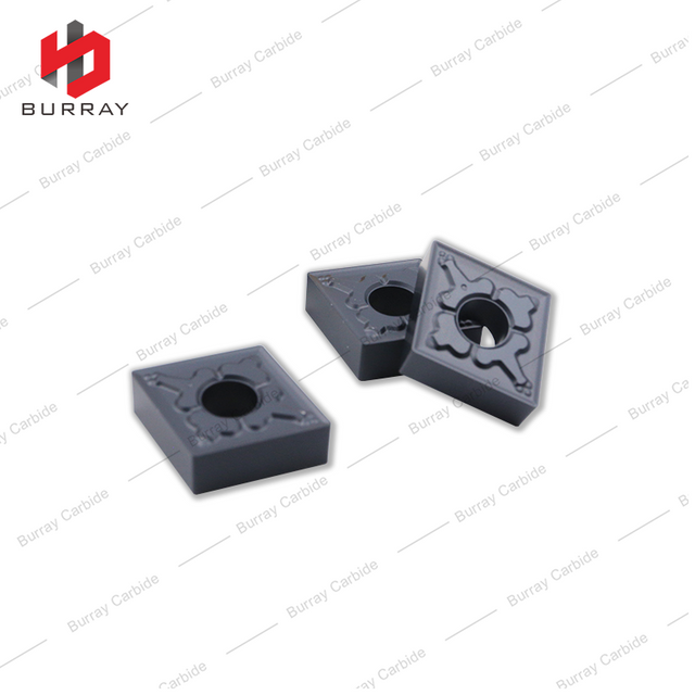 Cemented Carbide Insert CNC Turning Insert CNMG120404-PF 08/12 Black Coated Insert for Steel Machining Right Angle Shoulder Turning Insert