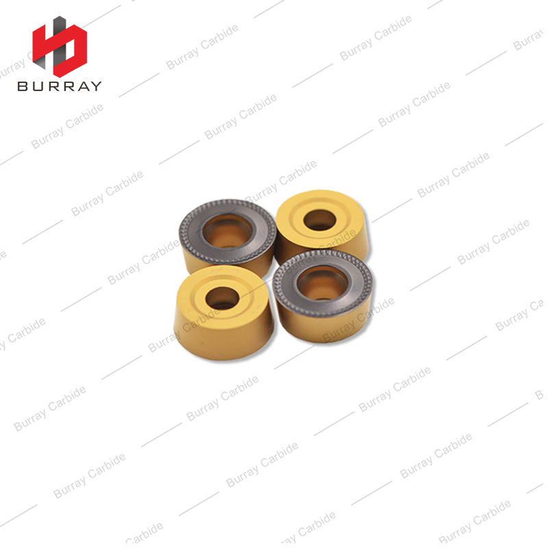 Carbide Face Milling Insert RCMT1606MO for Rough Machining of Steel and Stainless Steel R8 Turning Insert