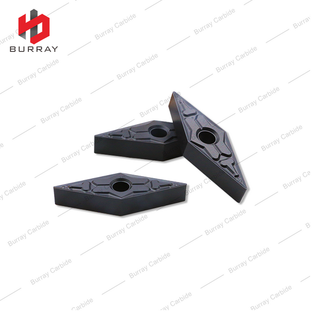 CNC Inserts Turning Cemented Carbide Cutting Tool Diamond-Shaped VNMG160404-PF with CVD Coated Machining for Cast Iron