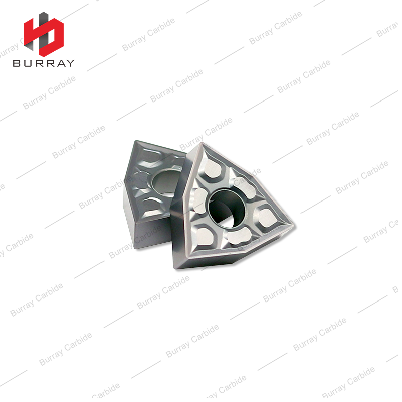 CNC Lathe Tools Carbide Turning Inserts WNMG080404-TF for Aluminum and Stainless Steel