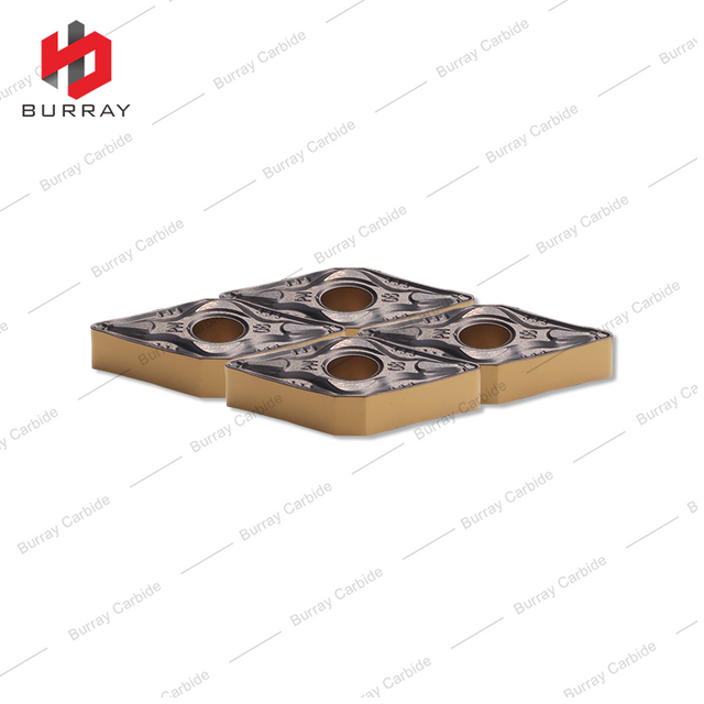 Turning DNMG150408-PM Negative Relief Ang  M Class 55deg Rhombic Insert for Medium Cutting with PVD Coating