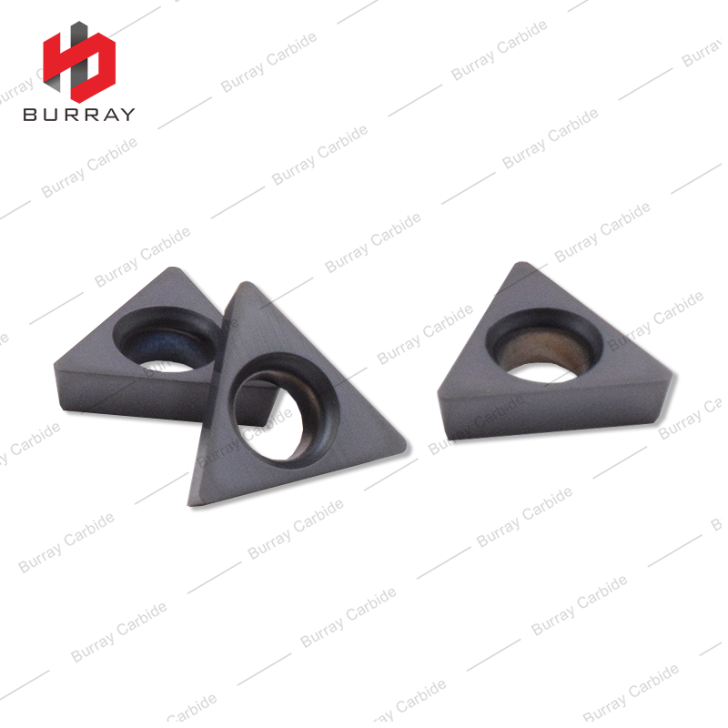 Precision Boring Tool for Cast Iron Triangular Flat Carbide Turning Insert TPGW090204