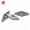 CBN Insert VNGA160408C PCBN Negative Rake Turning Insert Double-ended Suitable for Cast Iron and Hardened Steel