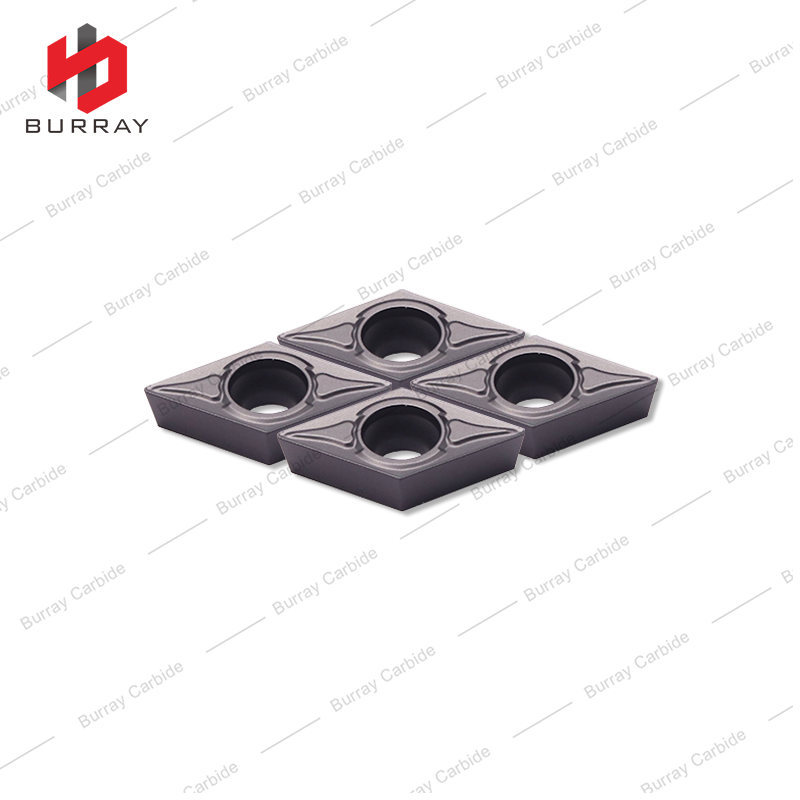 DCMT11T308- TM Turning Indexable Inserts with Black Coating for Steel