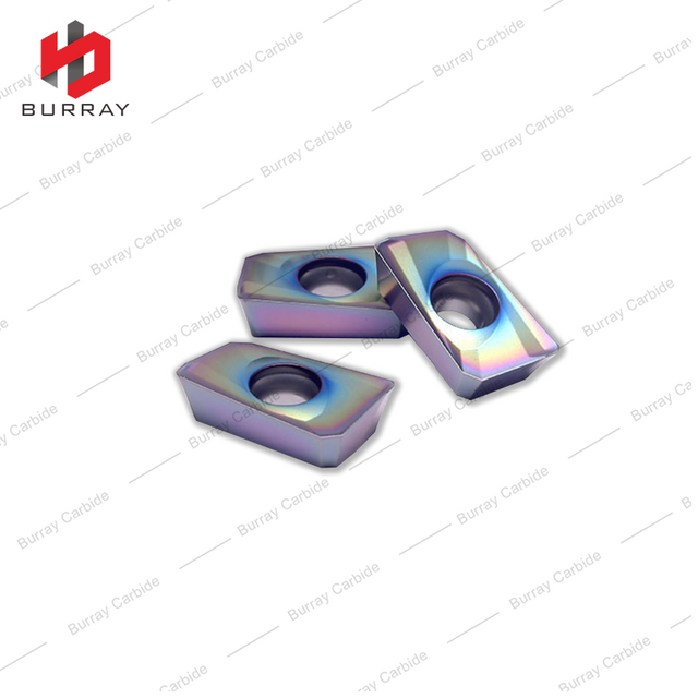 APMT1604-H2 Carbide Indexable CNC Milling Cutter with PVD Coating for High Hardness Machining